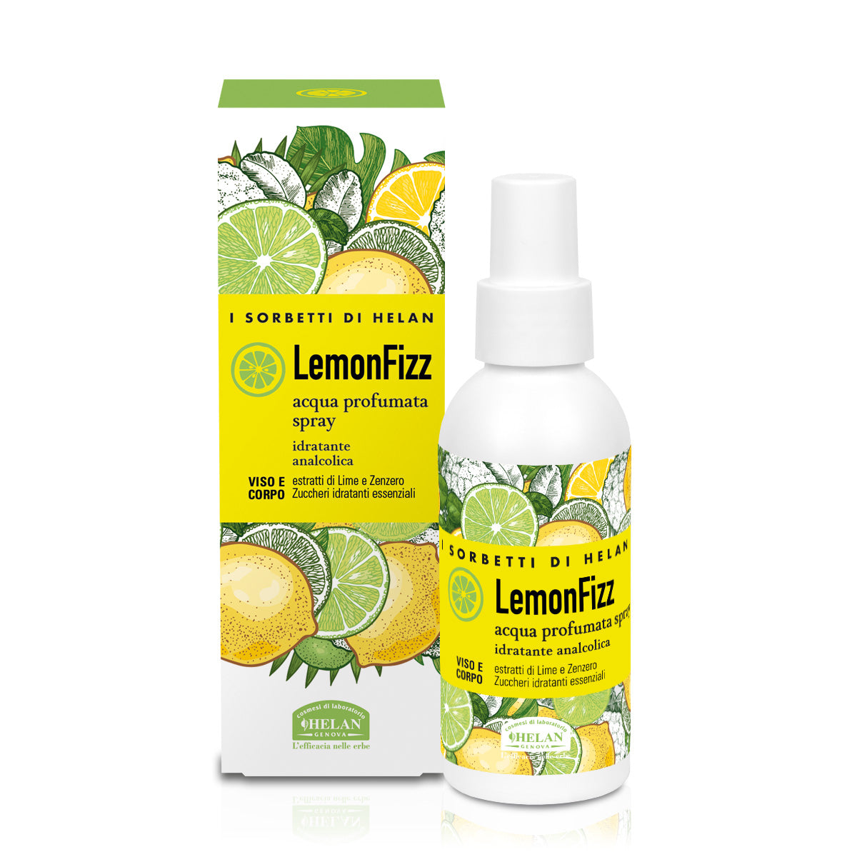 Acqua Profumata Analcolica LemonFizz I Sorbetti Helan