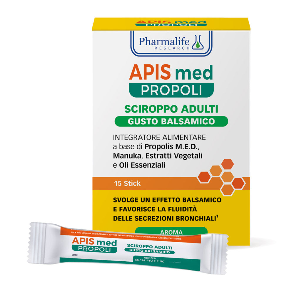Apis Med Sciroppo Adulti Balsamico Stick - Pharmalife