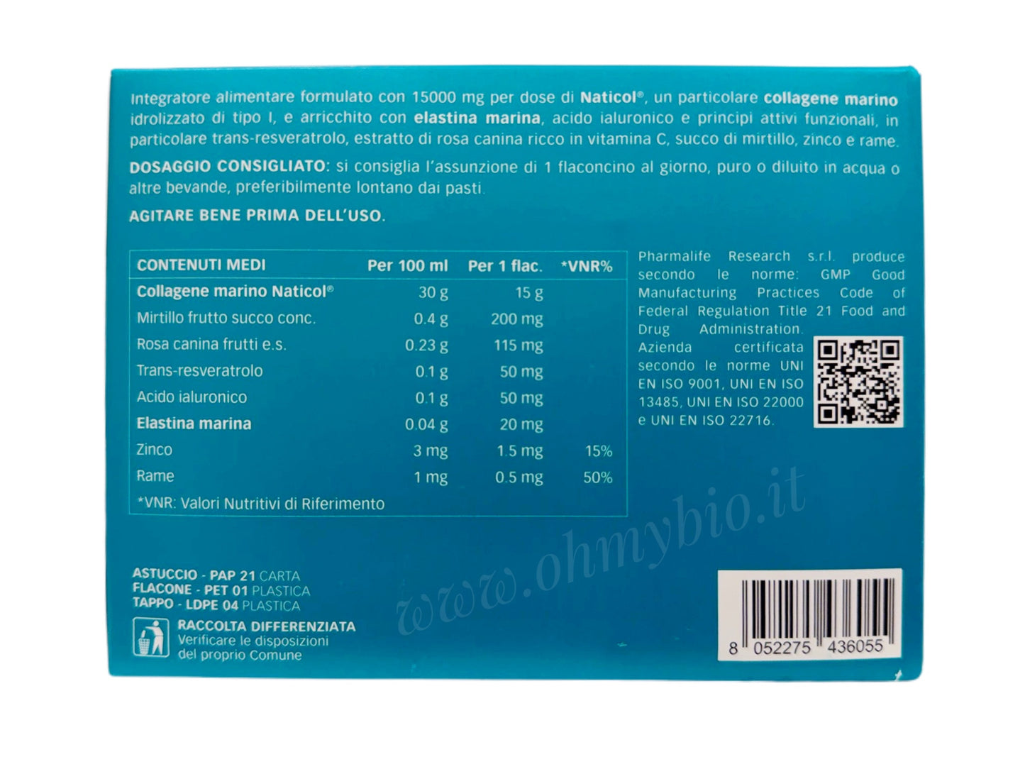 Collagene 15000 mg No-Age Drink Plus Collagenat