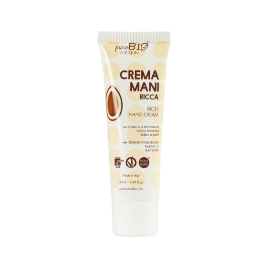 Crema Mani Ricca Purobio