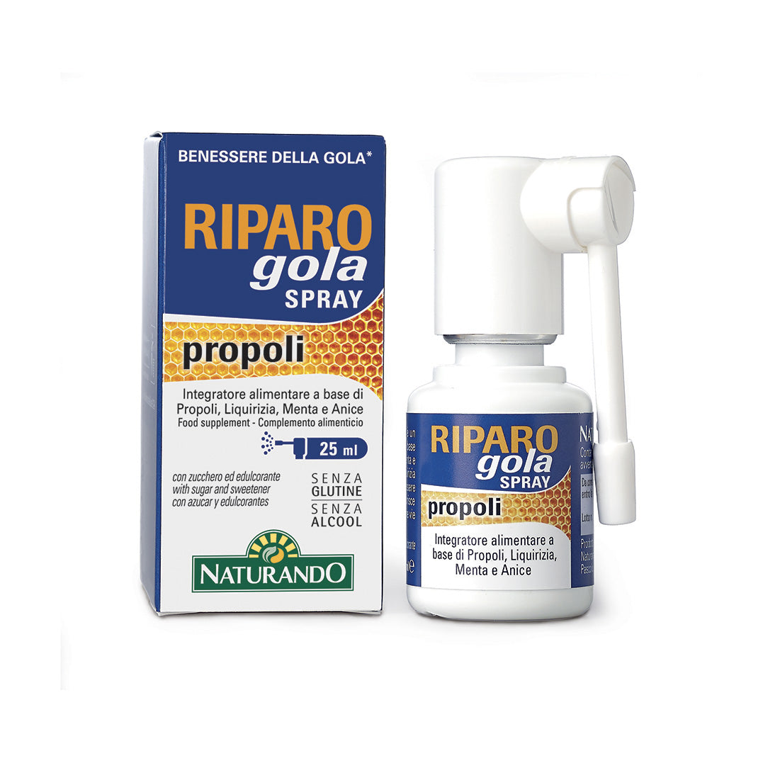 Riparo Gola Spray Propoli Naturando