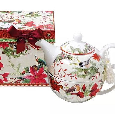 Tea For One in Porcellana Pettirosso